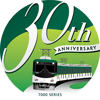 京阪 2200系・7000系 周年記念ヘッドマーク 掲出（2019年8月24日