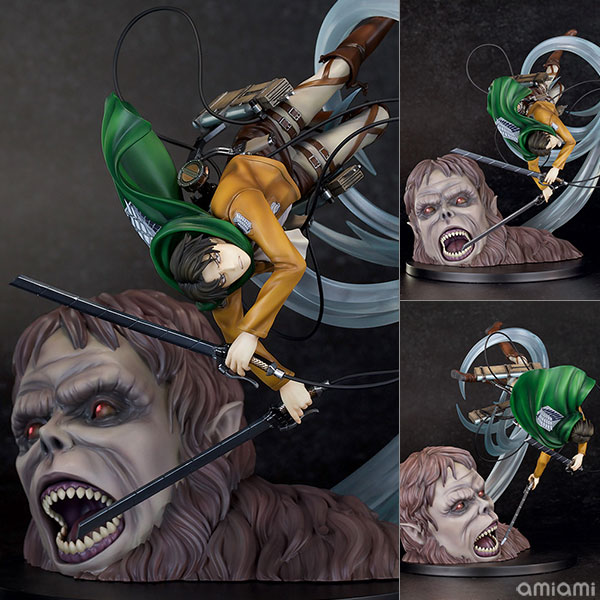 TVアニメ『進撃の巨人』「リヴァイ vs 獣の巨人 ver.」 完成品