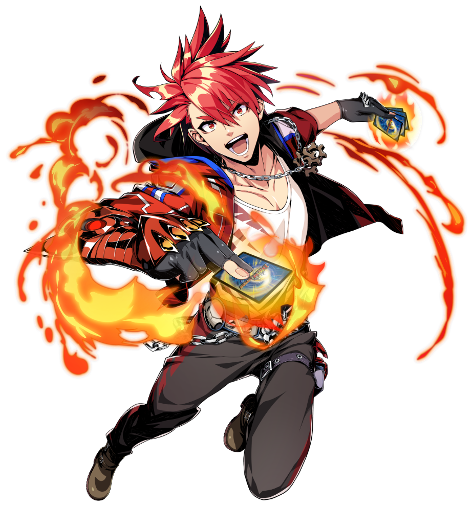 デュエマ デュエプレ 火の守護者グレンプレイマット、スリーブ2個セット