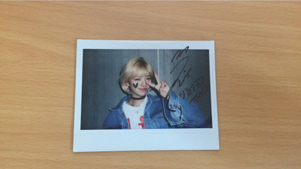 twice ジョンヨン 直筆サイン入りチェキ サイン入りチェキ TWICE