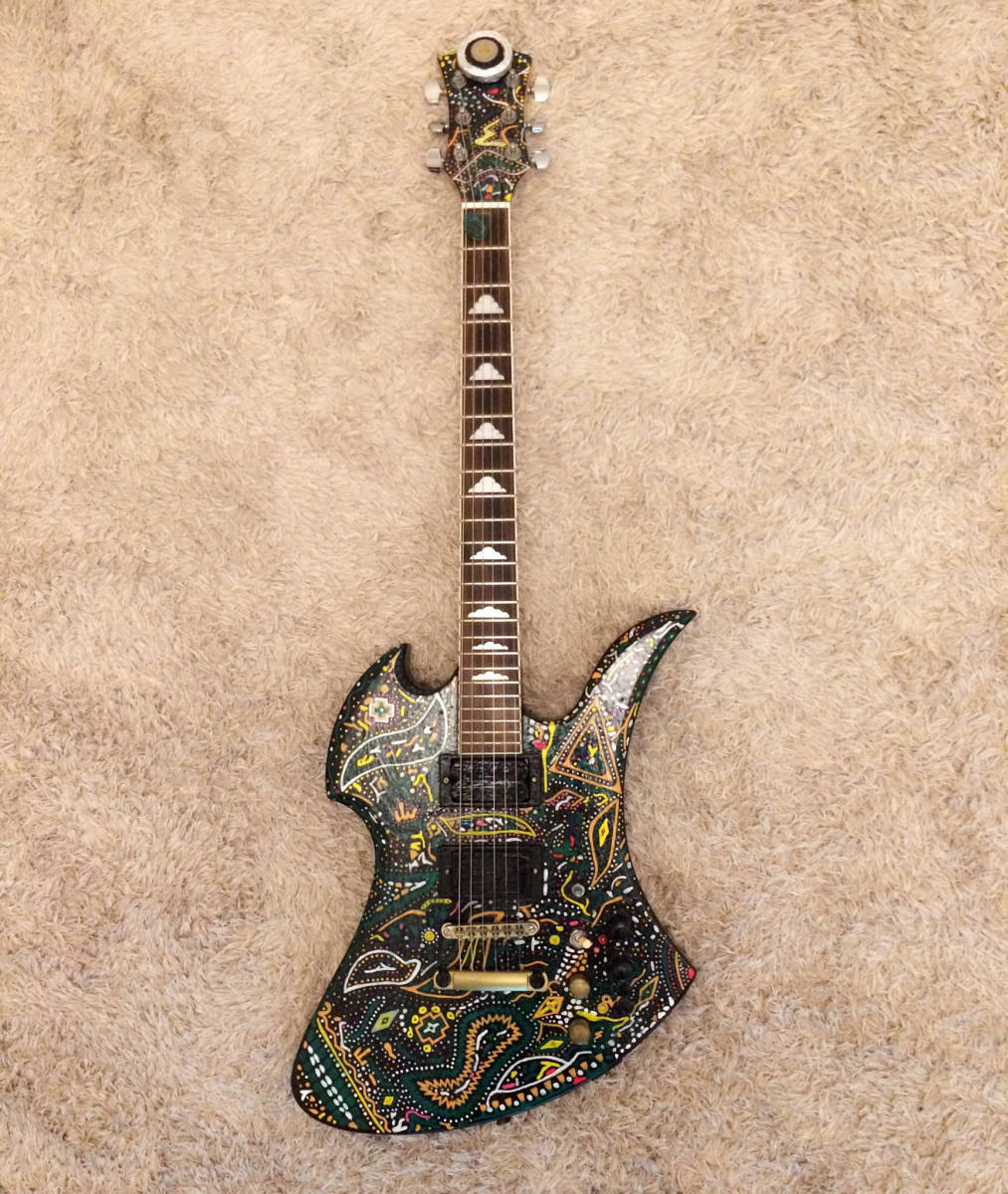 レア・良品】hideモデル・アメーバペイント。モッキンバード。(本体