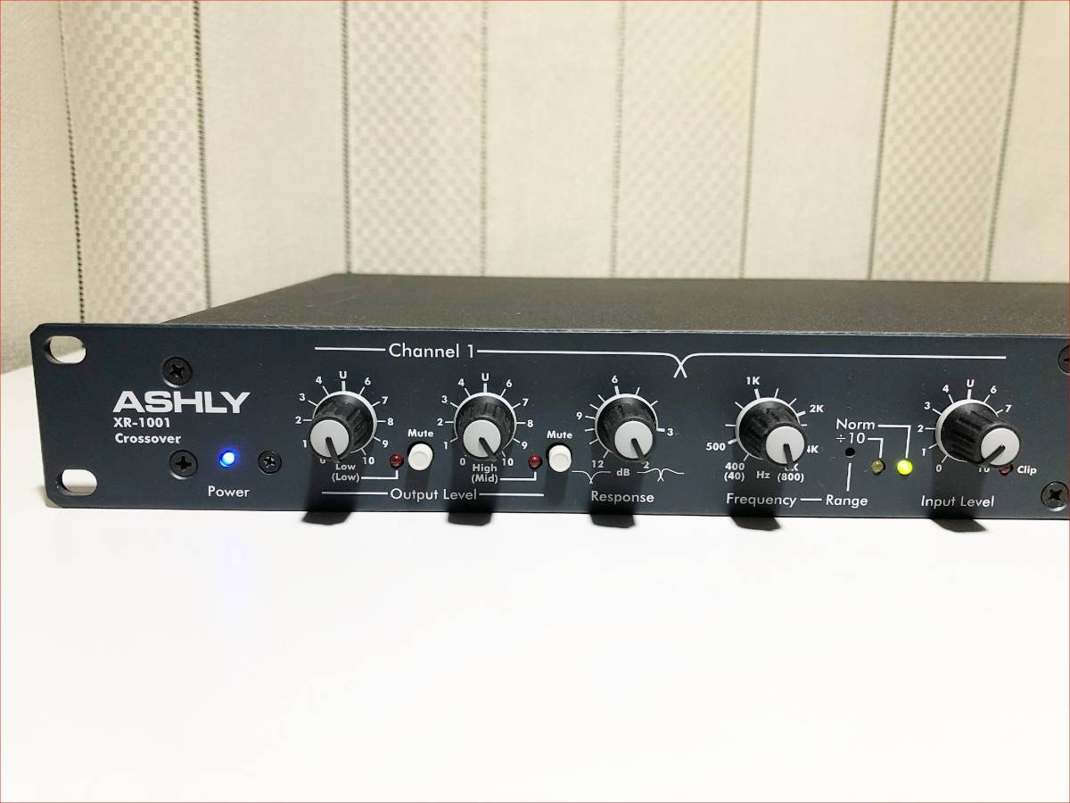 ASHLY XR-1001 チャンネルデバイダー 【公式通販】