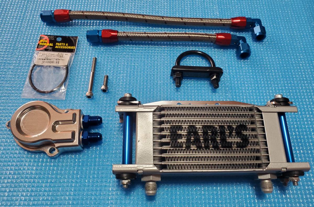 EARL'Sオイルクーラー 希少】TW200 TW225 アールズ EARL's オイル