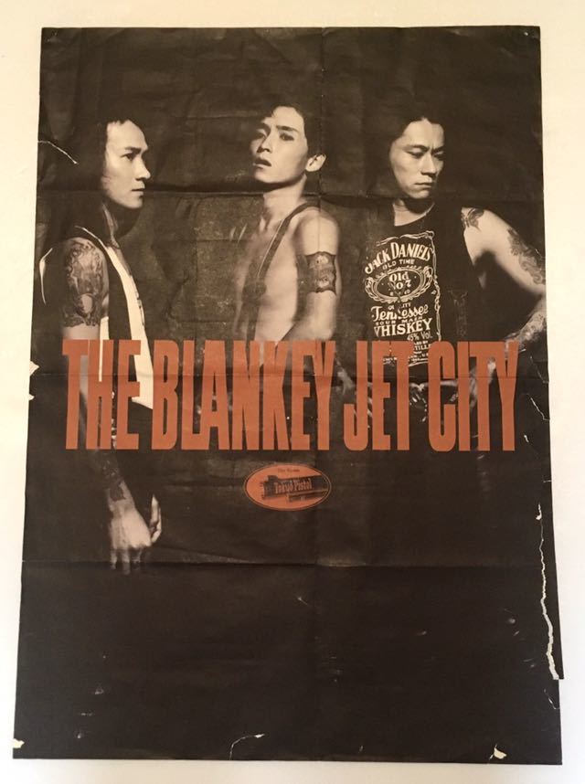 Blankey Jet City 特典ポスター その2 筒代込 浅井健一 照井利幸 中村