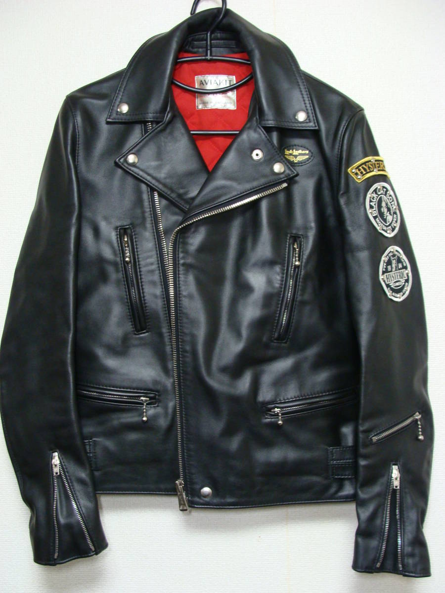 アウトレット ヒステリックグラマー レザーライダースジャケット