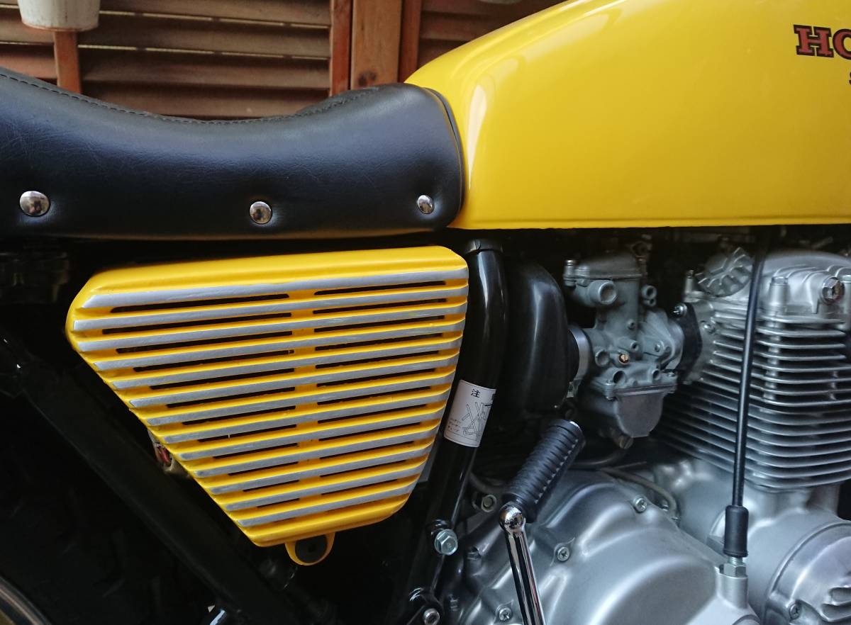 CB400Four ストア nc36 アルミサイドカバー アルフィンカバー