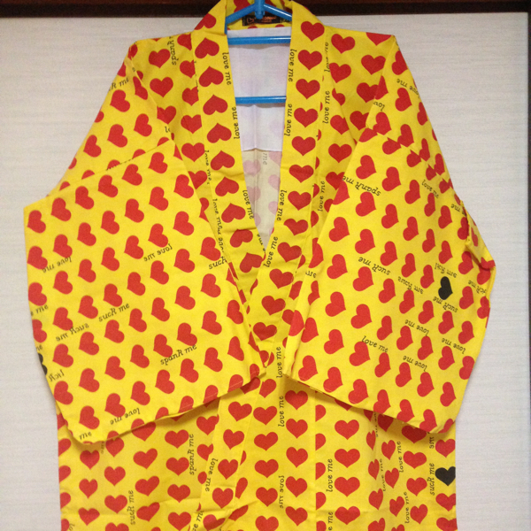 hide lemoned レモネードイエローハート浴衣レア