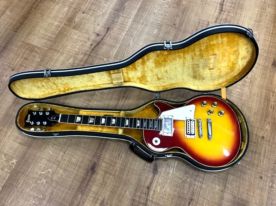 ジャパンビンテージ グレコ レスポール カスタム ハードケース付 中古品