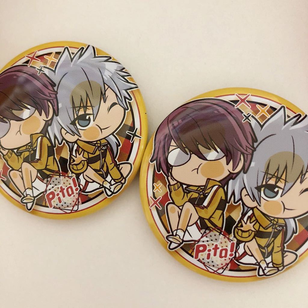 柳生比呂士 新テニスの王子様 ホログラム缶バッジ PARADE! テニラビ