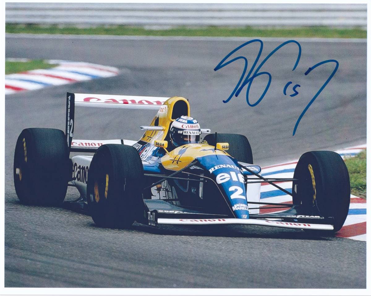 Ferrari 100 by Alan Fearnley アランプロスト サイン 【公式通販】