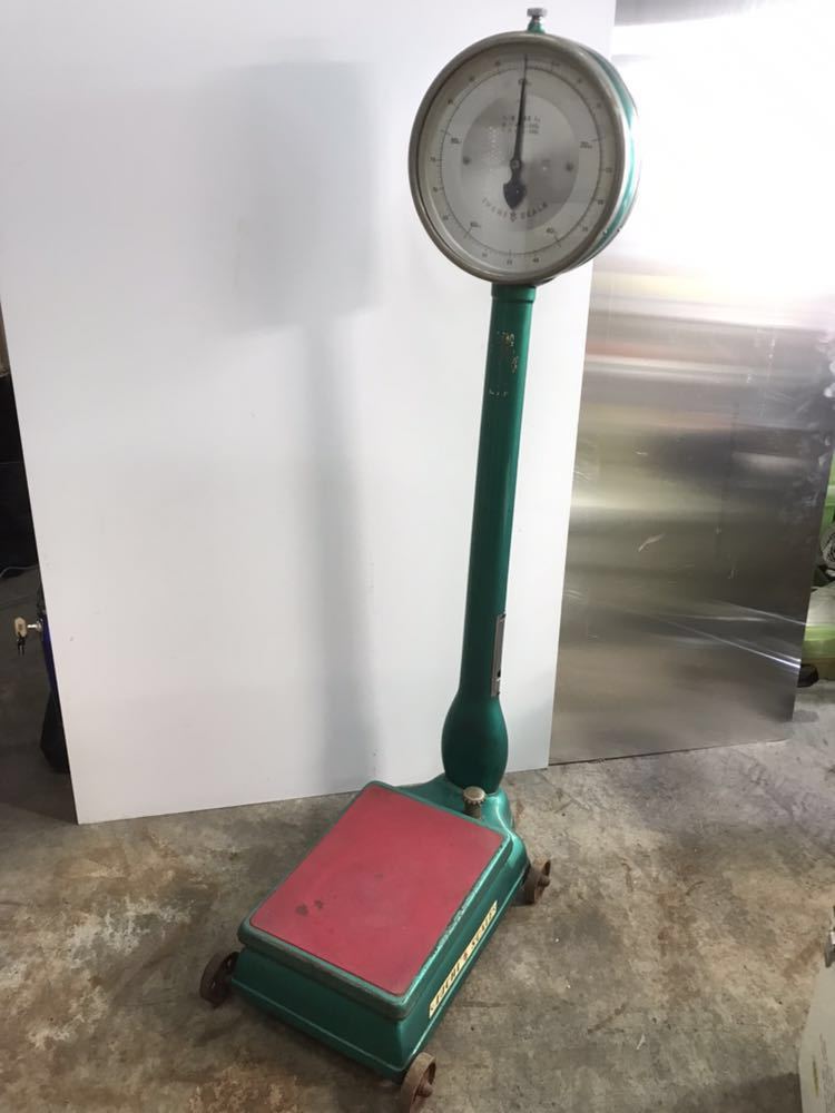 レトロ体重計イウチスケール