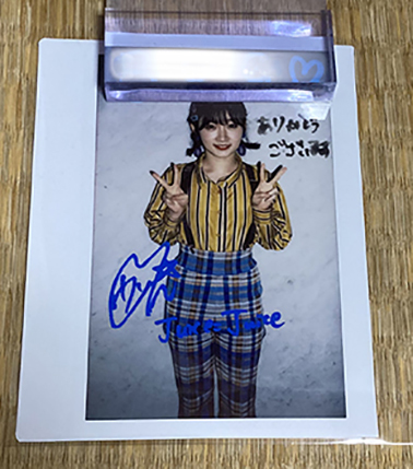 元juice juice 宮本佳林 サイン入りチェキ