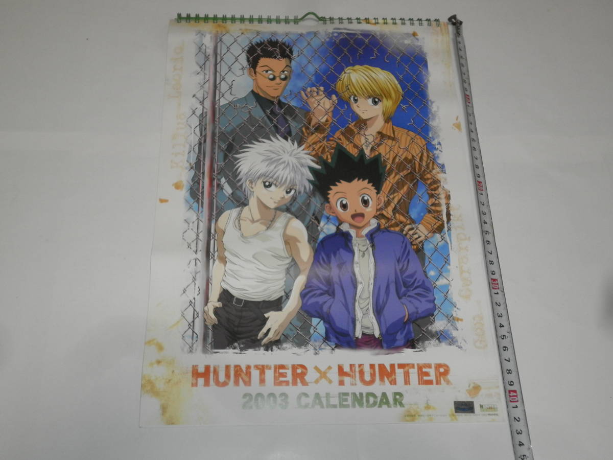 新品未使用】 HUNTER × HUNTER 2003年 壁掛けカレンダー Amazon.co.jp