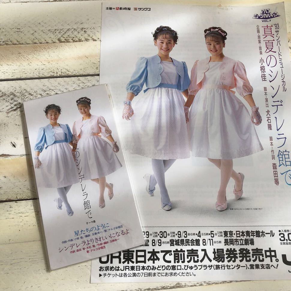 入手困難 VHS 真夏のシンデレラ館で 小椋佳 アルゴミュージカル 入手