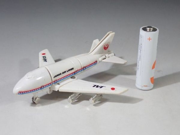 ☆JAL 非売品 ジャンボジェットロボ MR-B747 バンダイ マシンロボ格安