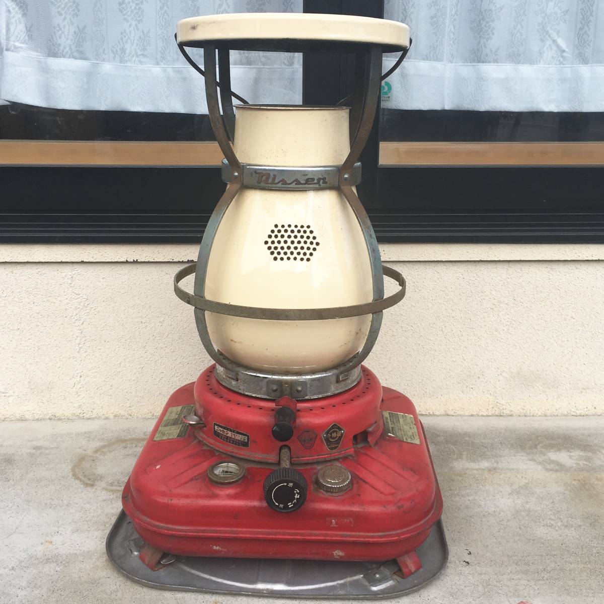 ニッセン石油ストーブ BS-3B ニッセン 石油ストーブ BS-3B しん上下式