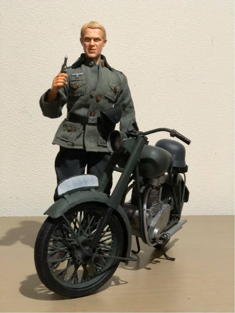 スティーヴマックイーン￼ 大脱走フィギュア￼ バイク 写真集