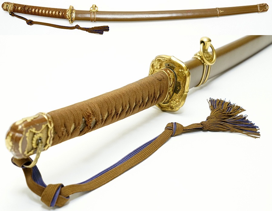 日本軍 軍刀 柄 陸軍 将校 大日本帝国