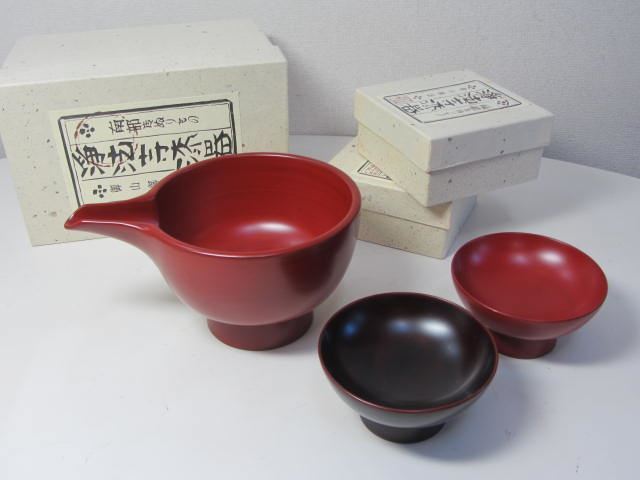 江戸後期 浄法寺塗 片口(酒上) 江戸後期 浄法寺塗 片口(酒上)