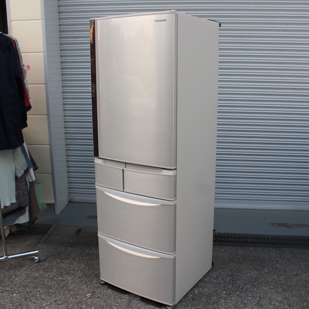 9h14 2016年製 411L 冷蔵庫 NR-E431VL-N ファミリー 9h14 2016年製