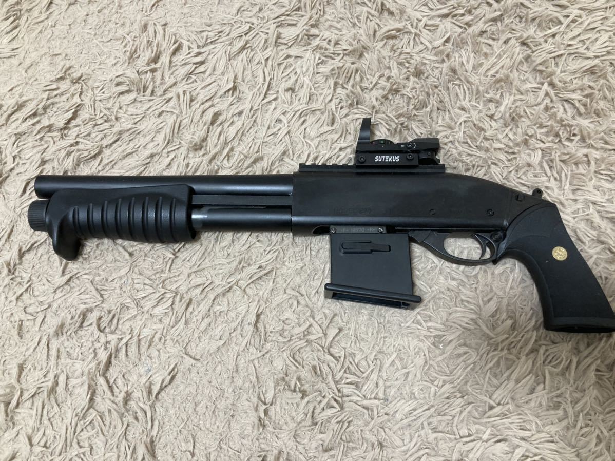 東京マルイ タンク2個付きガスショットガン M870ブリーチャ