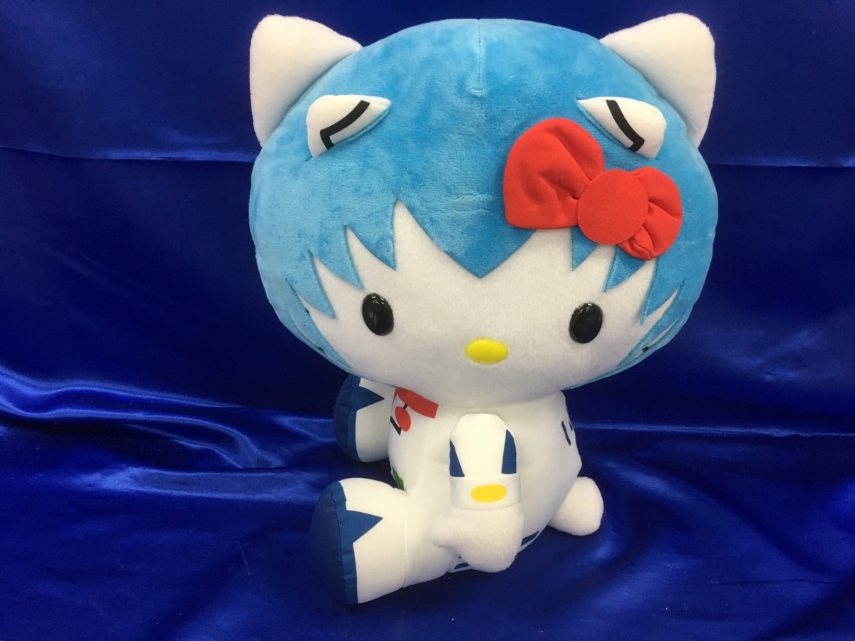 激レア】エヴァンゲリオン×ハローキティ 綾波レイ ハイパージャンボ