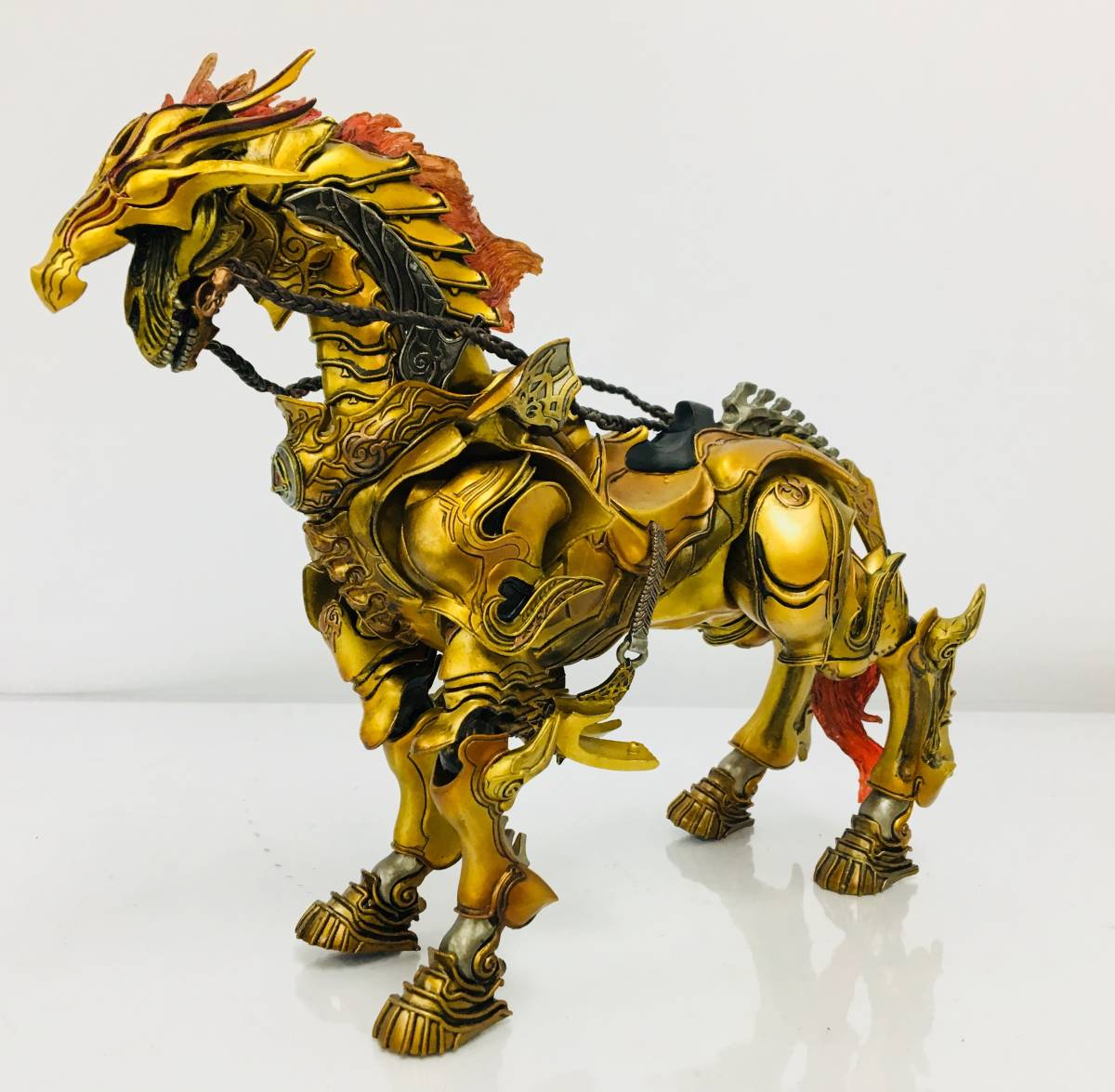 魂ウェブ限定新品未開封 牙狼 魔戒可動 黄金騎士ガロ 魔導馬ゴウテン 2
