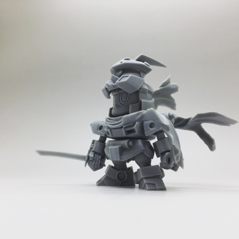 武者烈伝 少年忍者 隠丸 ガレージキット（C3 TOKYO 2017 限定） 武者烈