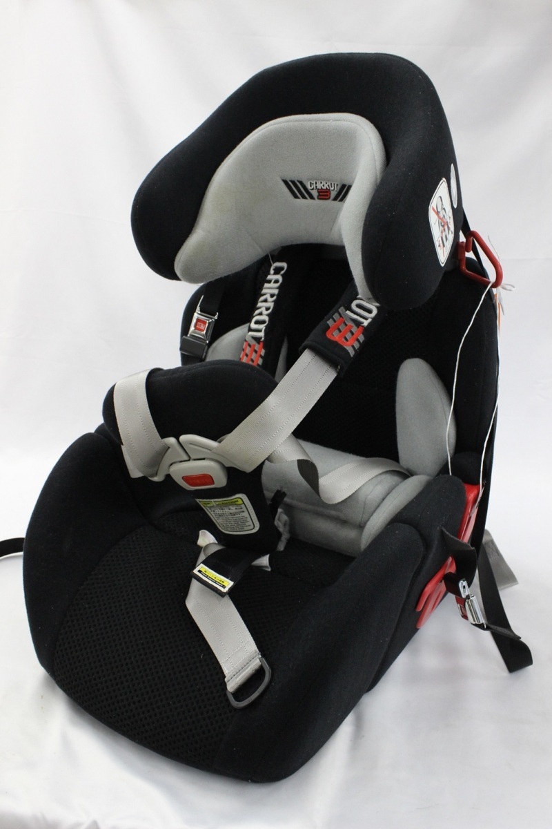 障害児 用 カーシート キャロト3 （CARROT3）ブラック オプション付き