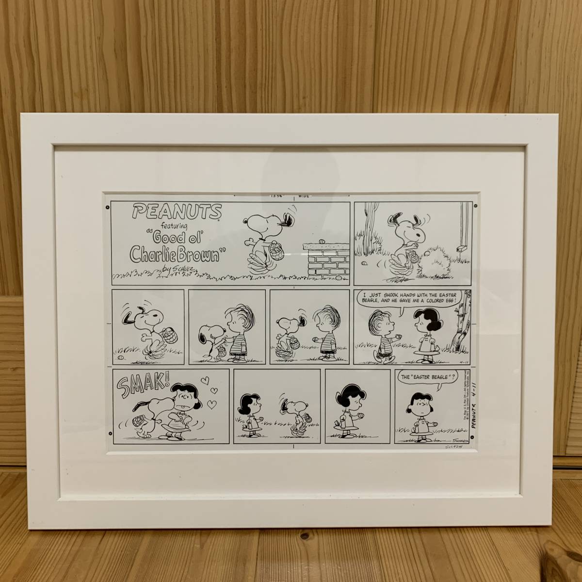 シュルツ「 スヌーピー 」直筆画 シュルツ「 スヌーピー 」直筆画