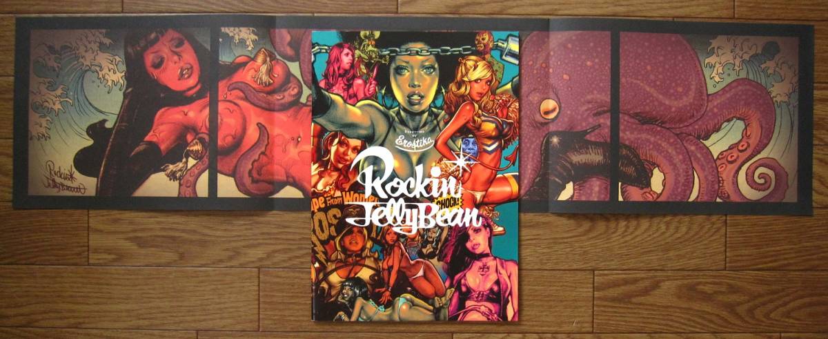 ロッキンジェリービーン 画集 希少 絶版 イラスト集 本 エロスティカ
