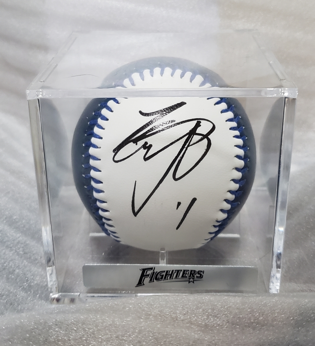 希少】大谷翔平 北海道日本ハムファイターズ ルーキーイヤーの直筆