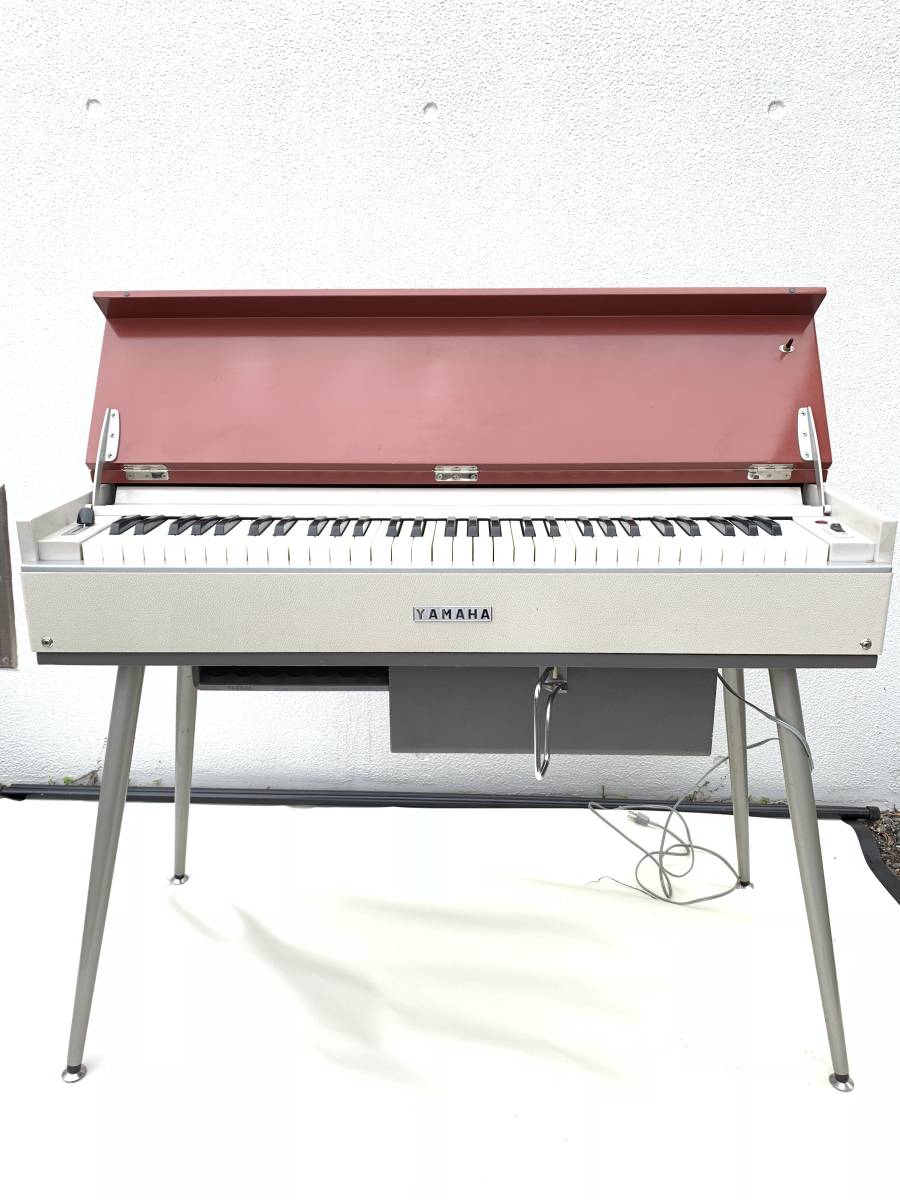 完動品 ヤマハ 学校用 足踏み（電気式）オルガン DS-49D 昭和レトロ