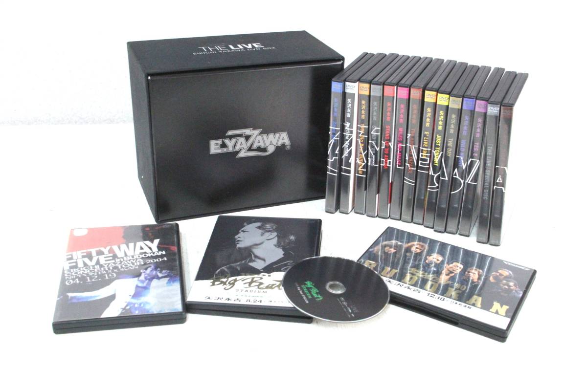 矢沢永吉 DVD BOX (THE LIVE) VIDEO｜矢沢永吉公式サイト