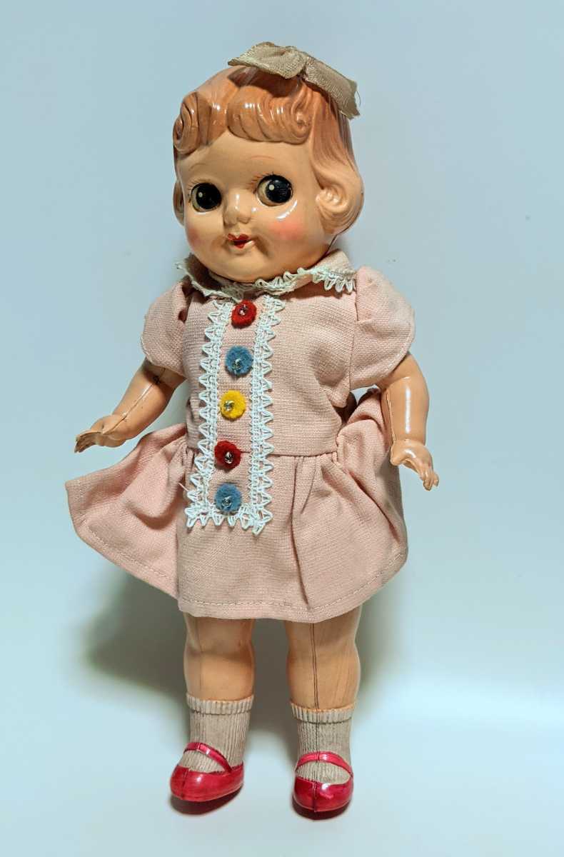 セルロイド人形 女の子 サクラビスク 大正ロマン アンティーク レトロ