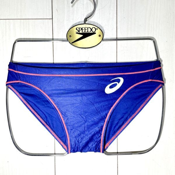 asics】アシックス 公式 初期スプラッシャー ブルー/サイズS 競パン