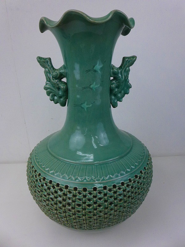 ☆送料込☆ 芸元作 青磁 壺 【公式通販】