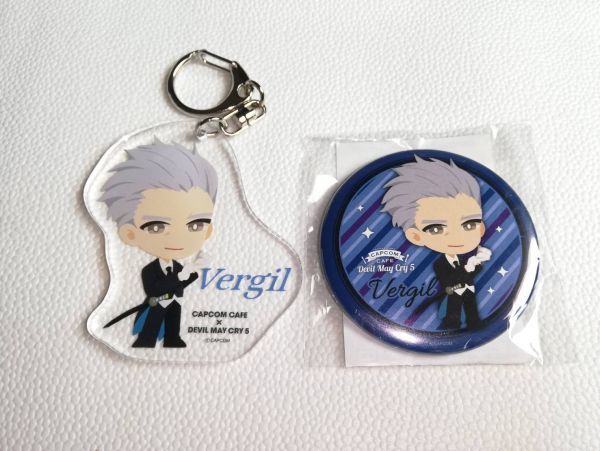 デビルメイクライ パセラ バージル 缶バッジ Devil May Cry デビル