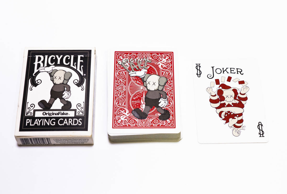 KAWS Original Fake BICYCLE カウズ トランプ 2025年最新】Original