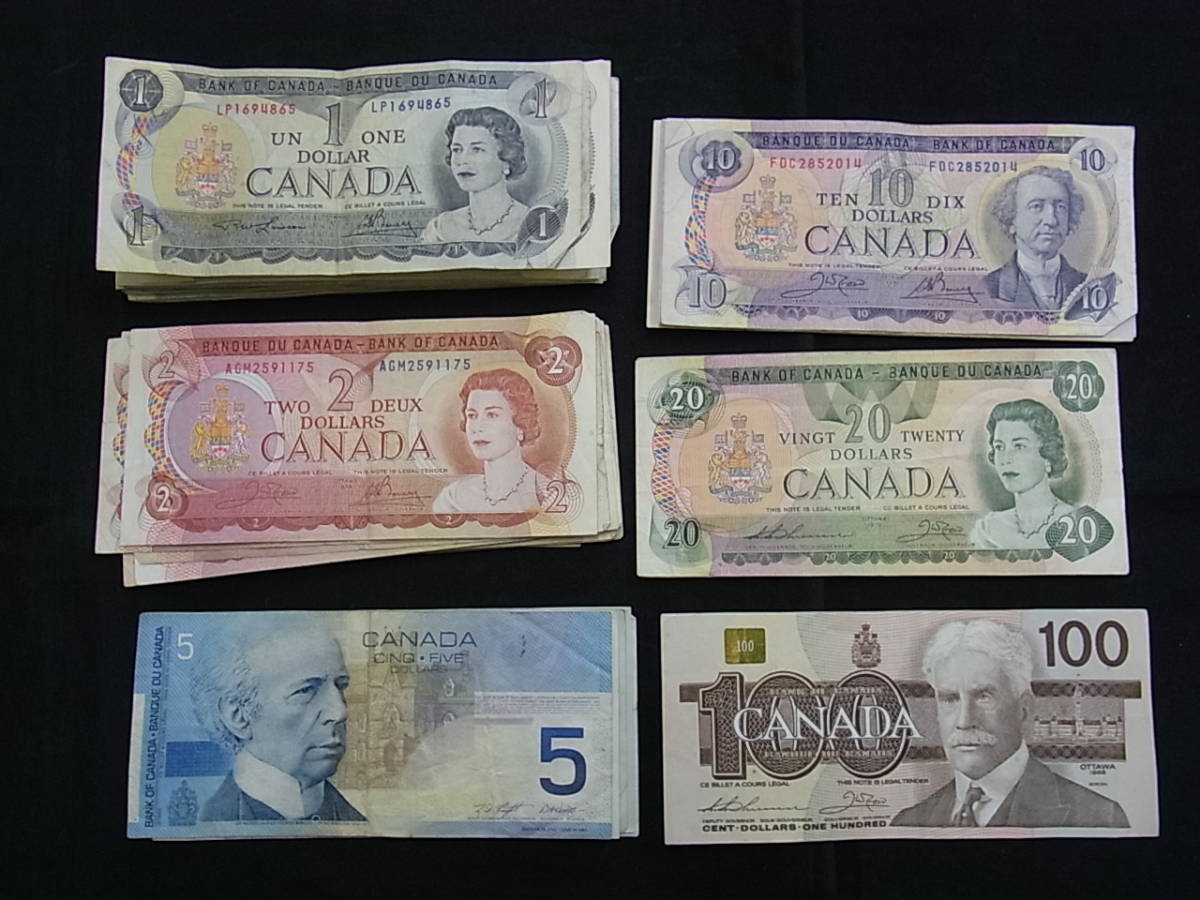 旧紙幣 カナダドル 【公式通販】
