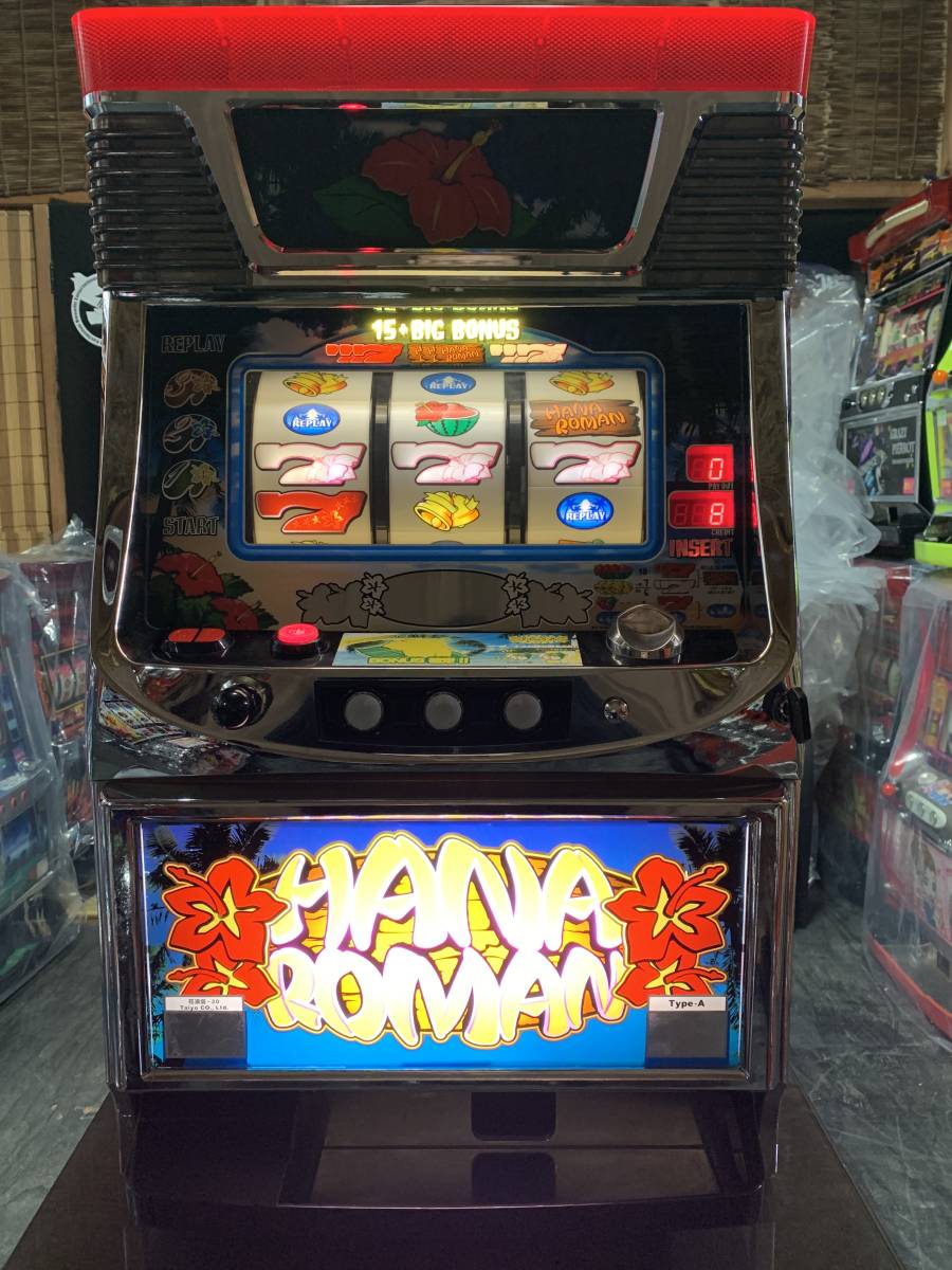 4号機 花浪漫 実機 家庭用電源対応 パチスロ実機配信】花浪漫30(ハナロマン