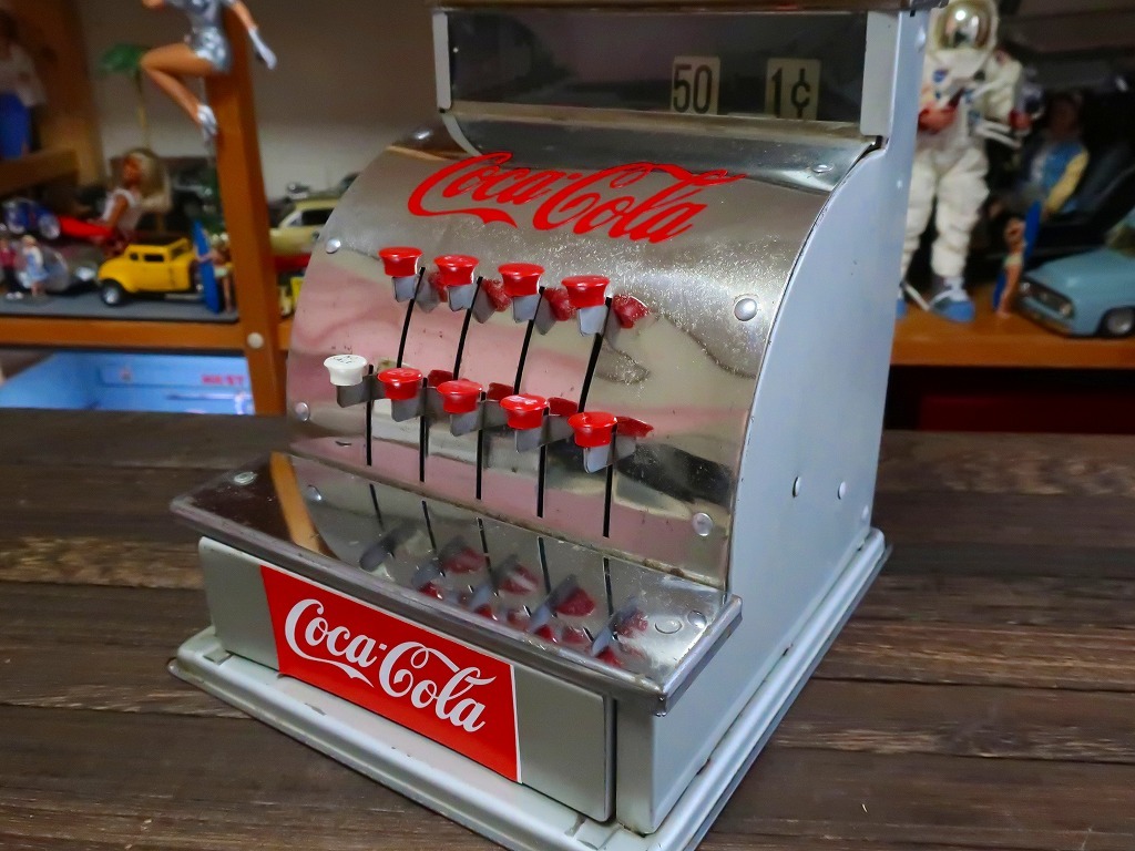 コカコーラ 本物 50s ビンテージ トイレジスター レトロ アンティーク