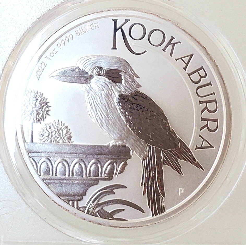 オーストラリア2005年発行ワライカワセミ シルバー999 オーストラリア