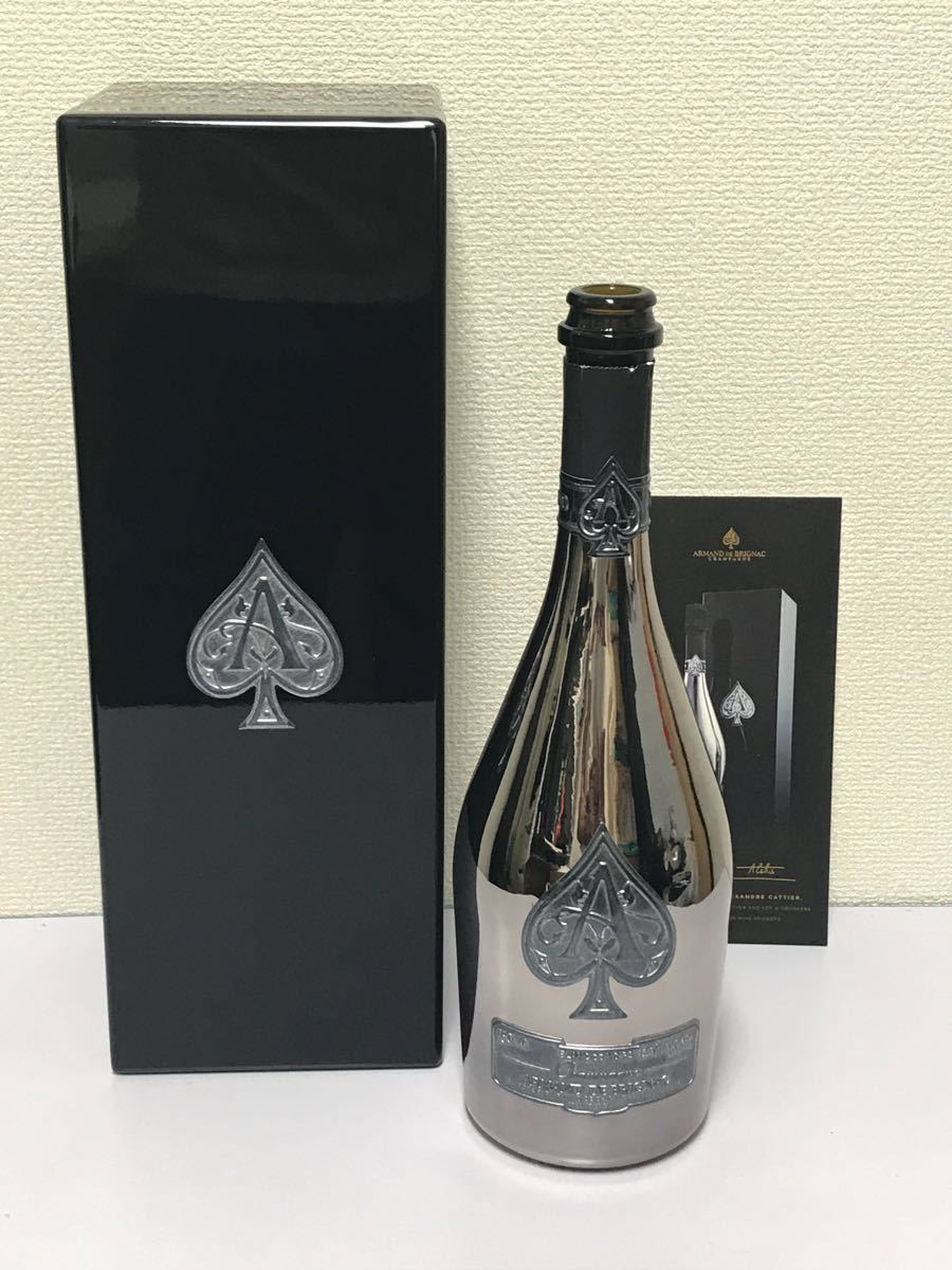 アルマンドブリニャック 空瓶 6本セット シャンパン ブラック シルバー