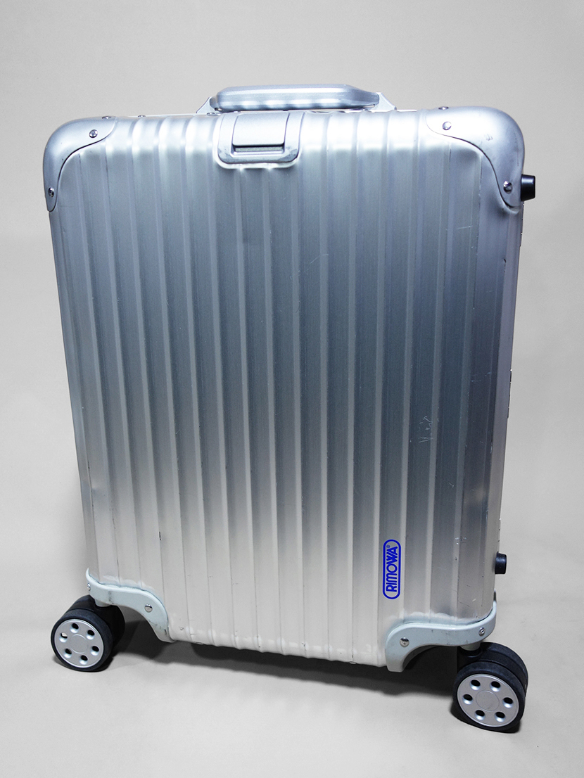 RIMOWA 63L 青ロゴ アルミニウム トパーズ
