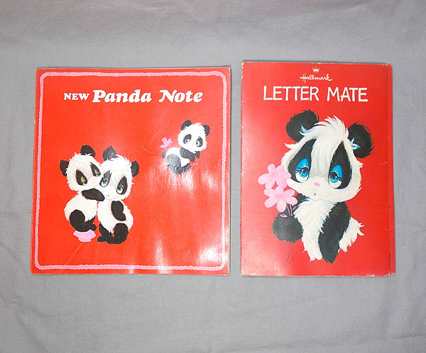 昭和レトロHallmark Note Letter Mate パンダ