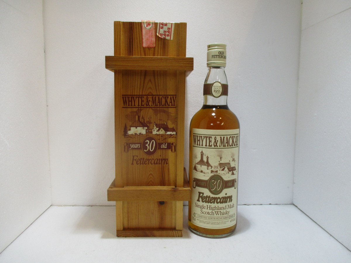 WHYTE & MACKAY 30年 ブレンデッドスコッチウイスキー未開栓