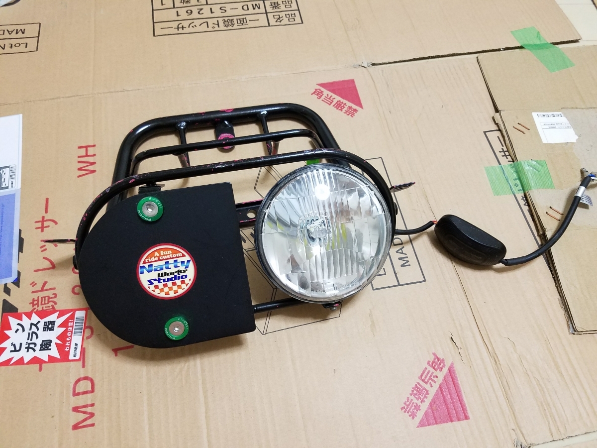 ズーマーヘッドライト デカ目 レジーアイ 中古セット ズーマーヘッド