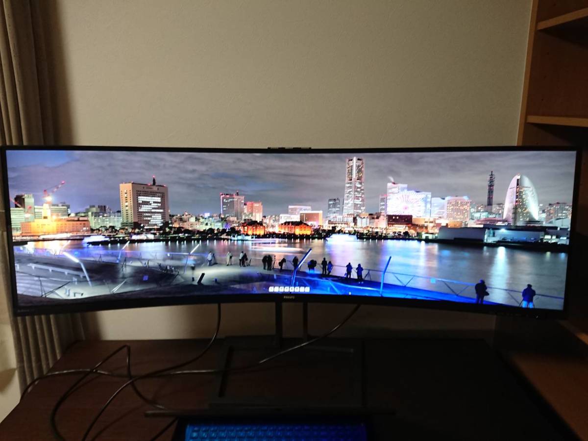 PHILIPS ウルトラワイドモニター 49インチ 曲面