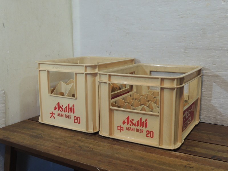 ジュース瓶ケース 12個 コンテナ ケース ボックス ビールケース④